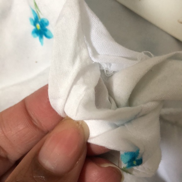 Show me your MUMU x Revolve Marmont midi bluebell ditsy dress size L NWT - Picture 9 of 11